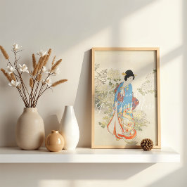 CUSTOM Imperial O-oku Elegant Kimono Print 