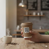 Custom Info Personalized Square Sticker Label Desi