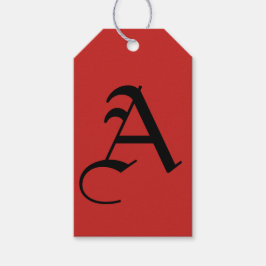 CUSTOM INITIAAL Gift Label Cadeaulabel