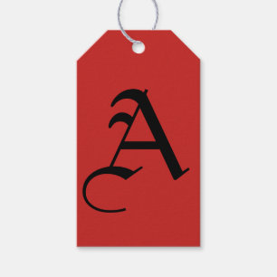 CUSTOM INITIAAL Gift Label Cadeaulabel
