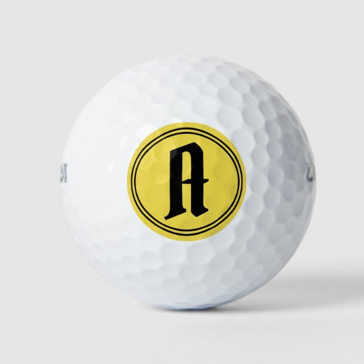 CUSTOM INITIAAL Golfballen (Voorkant)