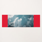 CUSTOM INITIAAL HUMMINGBIRD YOGA-MAT YOGAMAT (Achterkant (horizontaal))