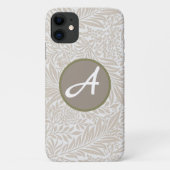 CUSTOM INITIAAL IPHONE 11 HOESJE WILLIAM MORRIS (Achterkant)