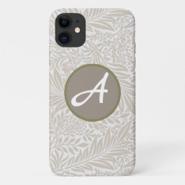 CUSTOM INITIAAL IPHONE 11 HOESJE WILLIAM MORRIS
