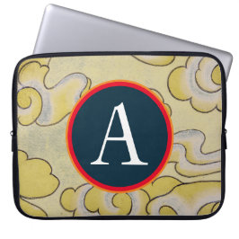 CUSTOM INITIAAL JAPANESE CLOUD Electronics Bag Laptop Sleeve