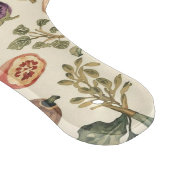 Custom initials Fruits and vegetables pattern Snijplank (Hoek)