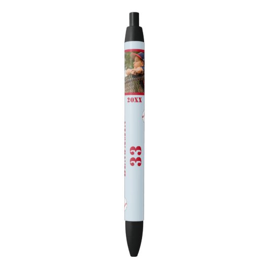 Custom Ink Pen met Naam Nummer Foto voor Kinderen (Voorkant Verticaal)