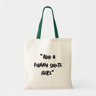 Custom Inside Joke Canvas Tote Bag