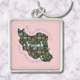 Custom Inspirerend Bulk Gifts voor Vrouwen Feminis Sleutelhanger