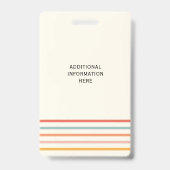 Custom Instructional Coach Educational Coach Retro Badge (Achterkant)