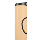 Custom Insulated Travel Mug Thermosbeker (Gedraaid links)