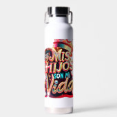 Custom Insulated Water Bottle 650ml – Keeps Drinks Waterfles (Voorkant)