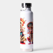Custom Insulated Water Bottle 650ml – Keeps Drinks Waterfles (Rechts)