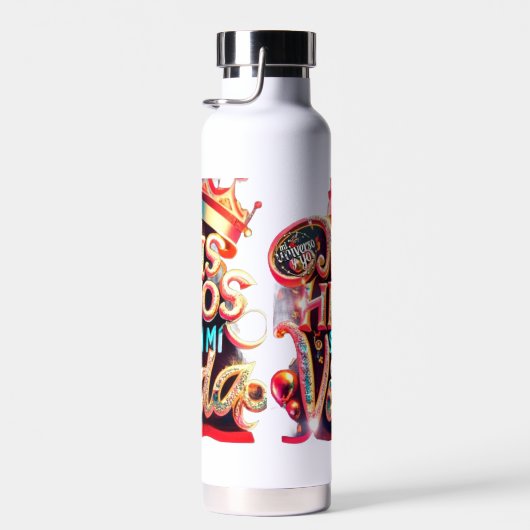 Custom Insulated Water Bottle 650ml – Keeps Drinks Waterfles (Rechts)