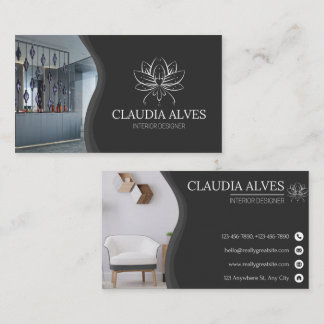 Custom Interior designer Visitekaartje