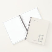 Custom Introvert Gift Quiet Solitude Closed Door Notitieboek (Binnen)