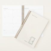 Custom Introvert Gift Quiet Solitude Closed Door Planner (Display)