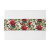 Custom Invitation Belly Band Uitnodigingen Wikkel (Achterkant Voorbeeld)