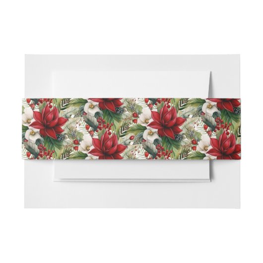 Custom Invitation Belly Band Uitnodigingen Wikkel (Voorkant Voorbeeld)