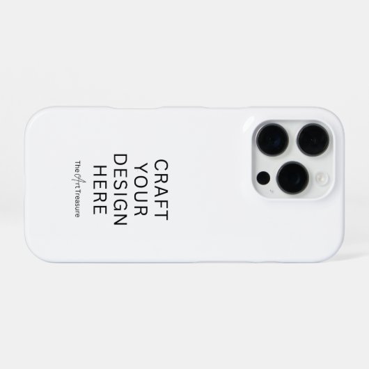 Custom iPhone Case – Personalize with Your Design Hoesje (Achterkant horizontaal)