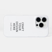 Custom iPhone Case – Personalize with Your Design iPhone Hoesje (Achterkant horizontaal)