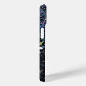 Custom Iridescent Abstract Stained Glass Pattern Case-Mate iPhone Case (Achterkant / Rechts)