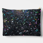 Custom Iridescent Abstract Stained Glass Pattern Etui (Achterkant)