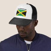 Custom IRIE JAMAICAN DAD Trucker Pet (In situ)