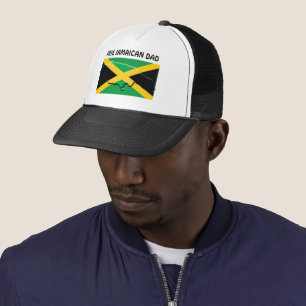 Custom IRIE JAMAICAN DAD Trucker Pet