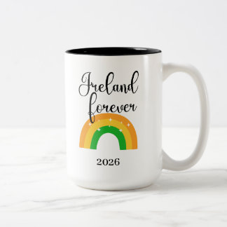 Custom Irish Mug 15 oz two tone Tweekleurige Koffiemok