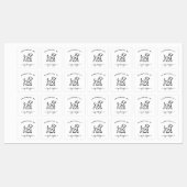 Custom Iron on Label for crafter with pet icon (Vel)