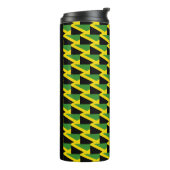Custom Jamaica Flag Thermosbeker (Gedraaid links)