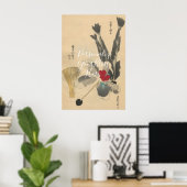 CUSTOM Japanese Hane Feather Game Print (Thuiskantoor)