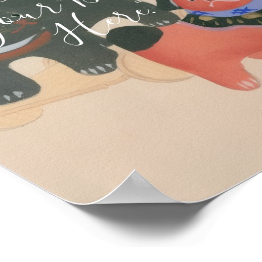 CUSTOM.Japanese Ukiyo-e Style Wall Art Poster (Hoek)