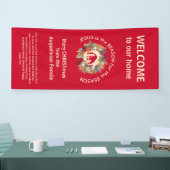Custom JESUS IS DE REASON-kerstbanner Spandoek (Beurs)