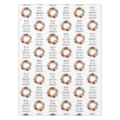 Custom JESUS REDEN SEIZOEN Kerstmis Tafelkleed (Voorkant)