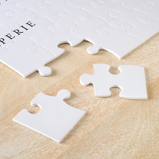 Custom Jigzaag Puzzle - Landschap Legpuzzel (Zijkant)