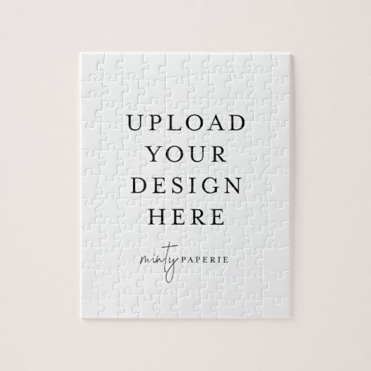 Custom Jigzaag Puzzle - Portret Legpuzzel (Verticaal)