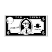 Custom Joe Biden Dad Bucks Rubber Stamp Rubberstempel (Afrduk)