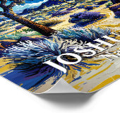 Custom Joshua Tree Van Gogh Starry Night Modern Poster (Hoek)