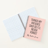 Custom Journal for Nurse Gift, Funny Medical Gift  Notitieboek (Binnen)