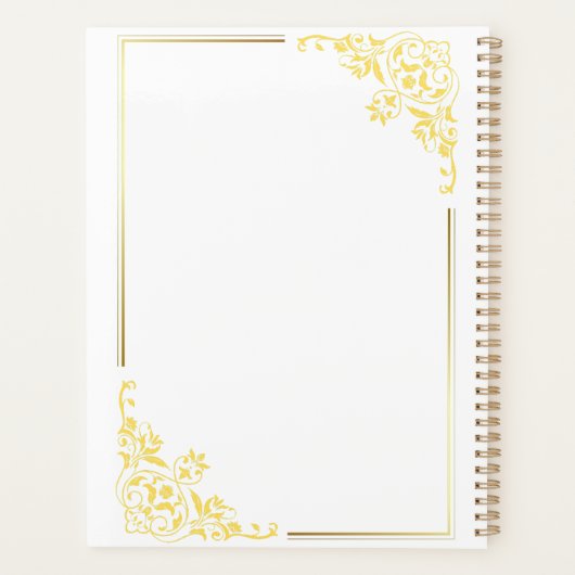 Custom Journal for Work, School & Daily Writing Planner (Achterkant)