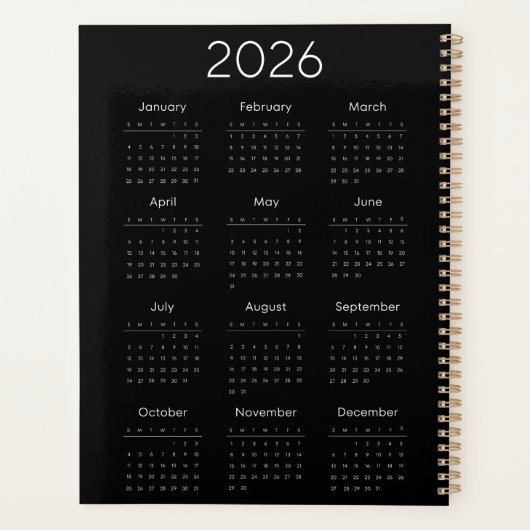 Custom Journal for Work, School & Daily Writing Planner (Achterkant)