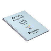 Custom Journal & Planner, Gepersonaliseerde Baby B Notitieboek (Rechterzijde)