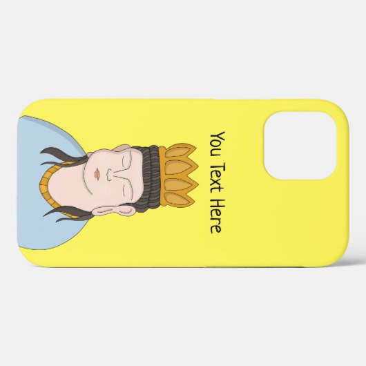 Custom Jouw tekst Buddha Case-Mate iPhone Case (Achterkant (horizontaal))