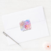 custom-Joyful Embrace - Inspirerend offerte Vierkante Sticker (Envelop)
