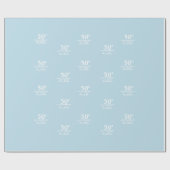 Custom Jubileum modern stijlvol minimalistisch Cadeaupapier (Vlak)