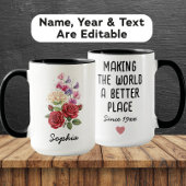 Custom June Birth Flower - Personalized Name Mok