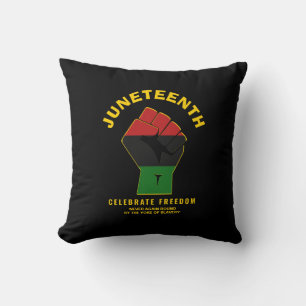 Custom JUNETEENTH Celebrate Freedom Kussen