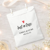 Custom Just in Hoesje Wedding Recovery Kit Bedankzakje (Geknipt)